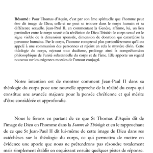 Ecce corpus 1 - Yves Semen - Imago Dei chez St Thomas et St Jean-Paul II