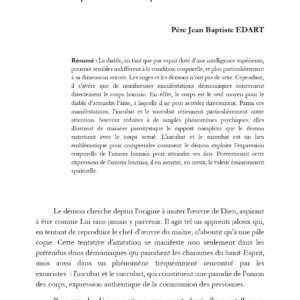 L’incubat et le succubat, la perversion démoniaque de l’amour humain